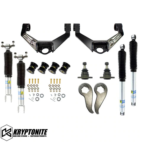 KRYPTONITE STAGE 3 LEVELING KIT WITH BILSTEIN SHOCKS 2020-2022